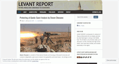 Desktop Screenshot of levantreport.com